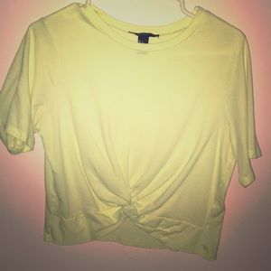Yellow t- shirt